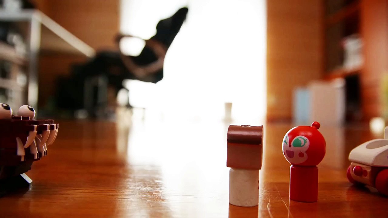アンパンマンおもちゃアニメ ドキンちゃんとデート Stop motion theatre: Shokupanman and Dokinchan’s scary date