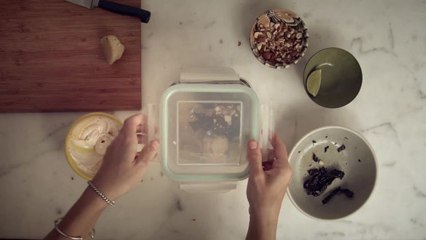 Plane Food: Kale and Sweet Potato Salad