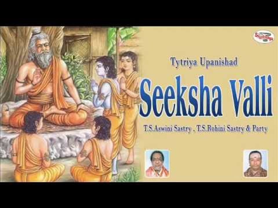 Tytriya Upanishad||Seeksha Valli