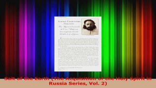 Read  Salt of the Earth The Acquisition of the Holy Spirit in Russia Series Vol 2 Ebook Free