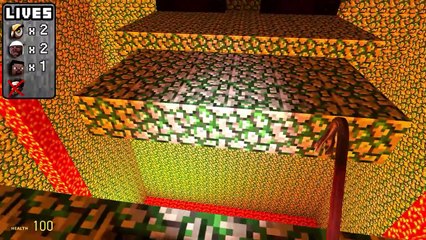 Gmod Deathrun Funny Moments Minecraft Edition! (Knowledge)