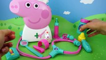 a toy Peppa Pig. Developing cartoon. Tools Doctor. For children Peppa Pig NEW FuN ToYs for KiDs