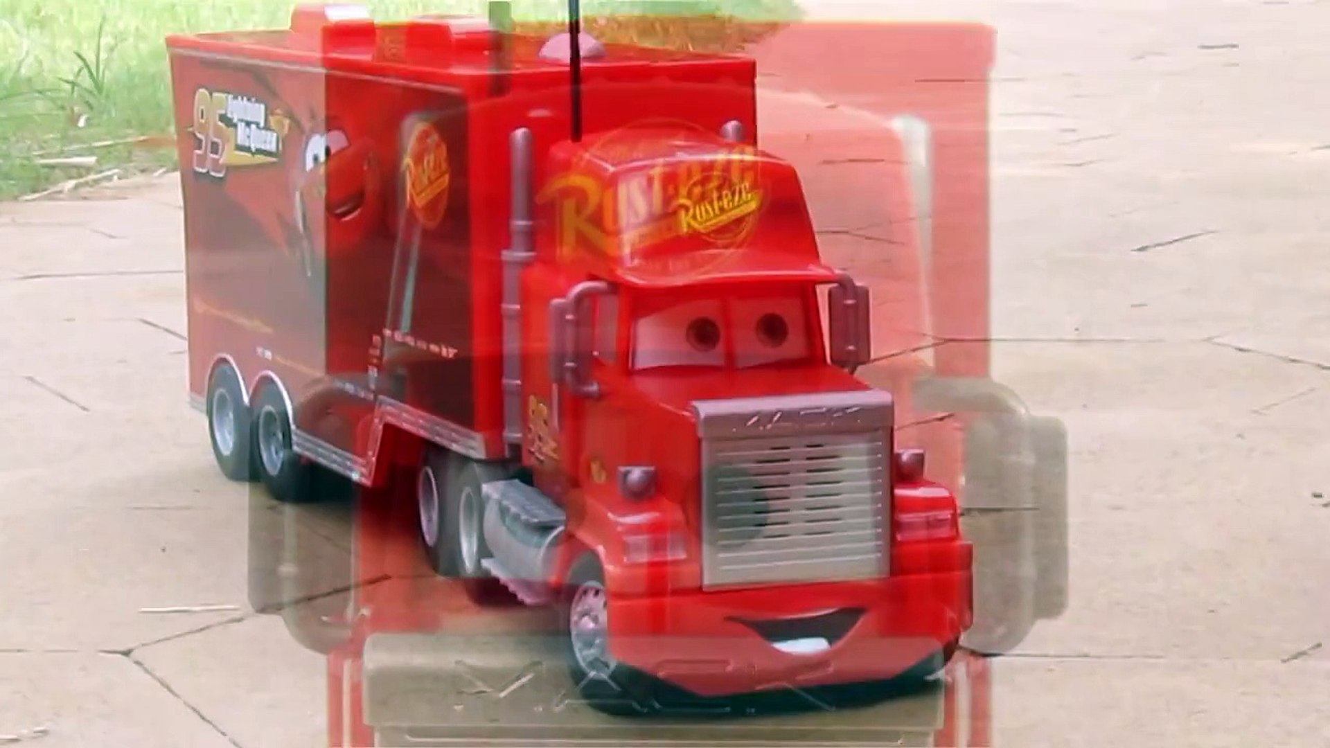 Remote Disney Pixar Cars2 Toys | RC Turbo Mack Truck Toy Video Review Truck  - Dailymotion Video