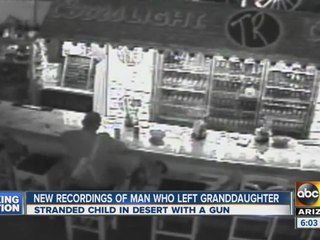 New recordings of man who left granddaughter stranded in desert with gun