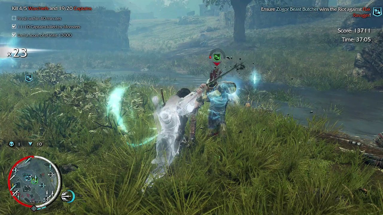 The Hunt is my Mistress Trophy Lord of the Hunt DLC the most difficult achievement Shadow of Mordor