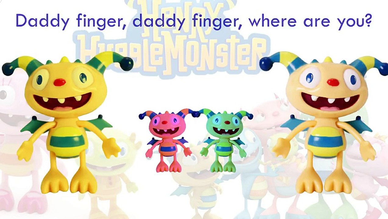 Henry Hugglemonster Finger Family Song Daddy Finger Nursery Rhymes for kids Full animated