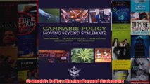 Cannabis Policy Moving Beyond Stalemate