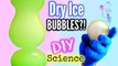 DIY Dry Ice Bubbles, Santa Toothepaste & More! Science Experiments To Try This Winter!