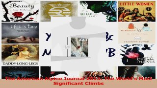 Read  The American Alpine Journal 2013 The Worlds Most Significant Climbs Ebook Free