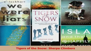 Download  Tigers of the Snow Sherpa Climbers PDF Online