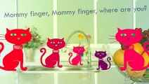 Cat Finger Family Kitten Song Daddy Finger Nursery Rhymes Full animated cartoon english 20 catoonTV!