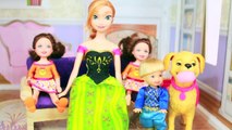 Frozen Anna & Kids Toby name PUPPY Zoe Disney Barbie Doll Toys PLAY-DOH Playdough AllToyCollector