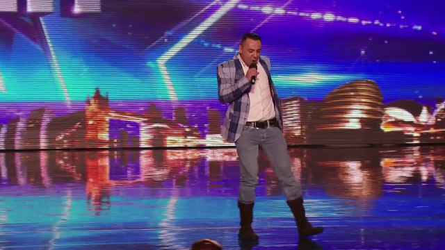 David Walliamss Golden Buzzer act Christian Spridon SEX BOMB | Britains Got Talent 2014