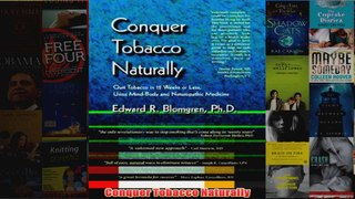 Conquer Tobacco Naturally