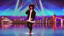 Nick Celino gives a hair raising performance of Wrecking Ball | Britains Got More Talent