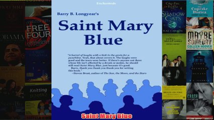 Saint Mary Blue