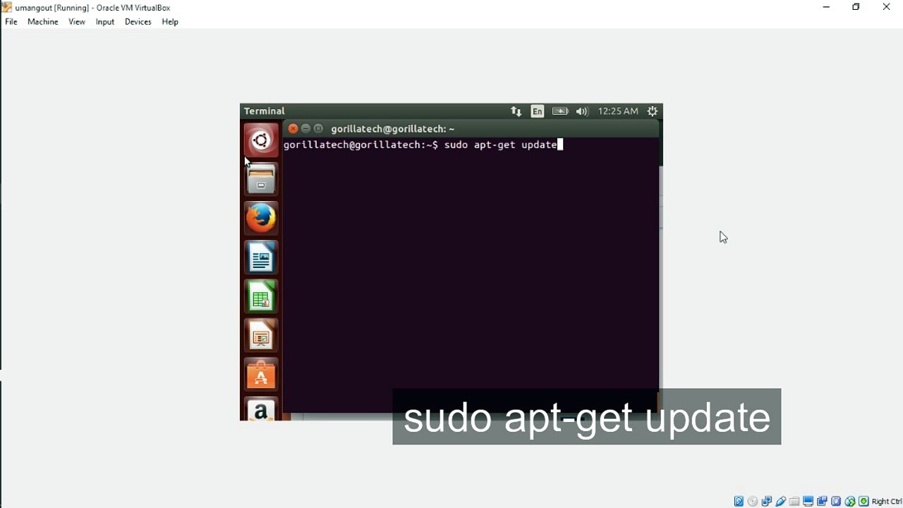 Virtual Box guest addition on Ubuntu