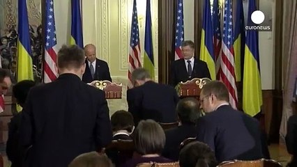 ABD Başkan Yardımcısı Biden bir kez daha Ukraynada