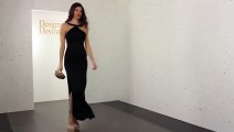 Black Mesh Insert Maxi Dress - Latest Designs - Hot Models