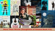 Read  More Than Words Daughters of Amana Book 2 Ebook Free