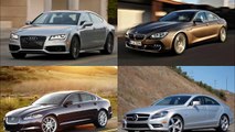 Audi A7 vs. Jaguar XF vs. BMW 640i Gran Coupe vs. Mercedes Benz CLS550 Comparison