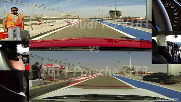 Nissan GT-R - Le Castellet - Porsche 991 GT3 Audi R8 V10 Plus