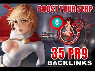 I will create 35 Pr9 With DA 70 Powerful Backlinks