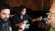 Alice Cooper Signs Photos For Fans After Hollywood Vampires Concert