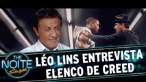 Léo Lins entrevista o elenco de Creed
