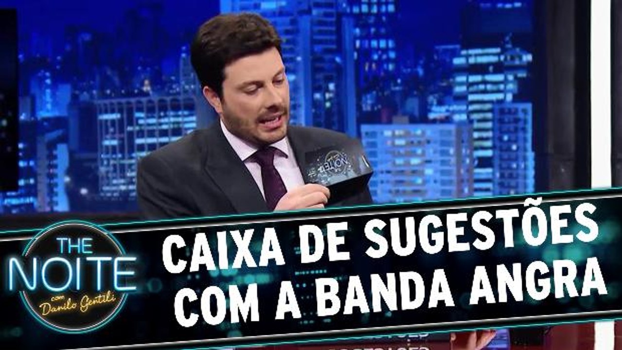 Caixa de Sugestões com a Banda Angra