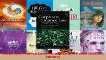 PDF Download  Corporate Finance Law Principles and Policy Second Edition Download Full Ebook