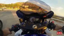 Honda CBR 1000RR vs Suzuki GSXR K8 1000 - Araba Tutkum