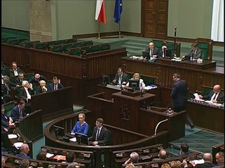 Poseł Mirosław Suchoń - Wystąpienie z dnia 16 listopada 2015 roku.