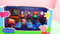 Peppa Pig deutsch Classroom Playset Unboxing - Peppa Wutz Klassenzimmer - Schoolhouse Escuela