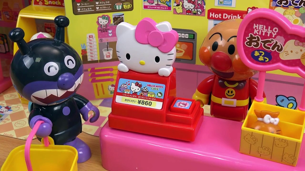 アンパンマンおもちゃ アニメ たまご ハローキティ エッグ 開封♪ Hello Kitty Surprise Eggs STOP MOTION, Must See! | KidsO