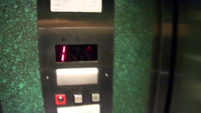 Sony Mitsubishi Hydraulic Elevator Tomorrowland Monorail Station Disneyland Anaheim CA