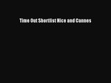 Time Out Shortlist Nice and Cannes [Download] Online