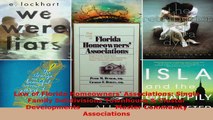 PDF Download  Law of Florida Homeowners Associations Single Family Subdivisions Townhouse  Cluster PDF Online