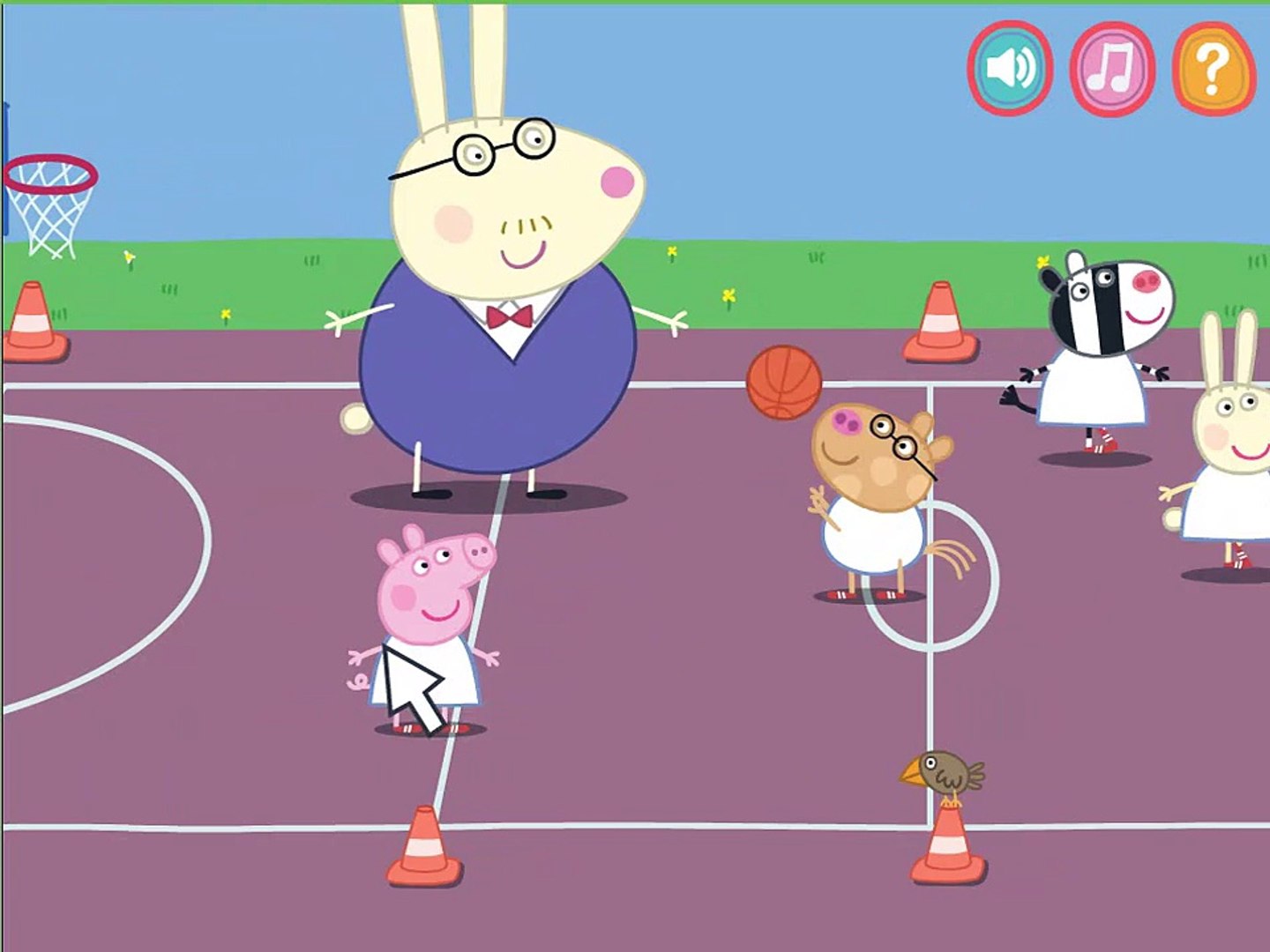 PeppaPig Peppas Pig's Basketball, Peppa Pig rocket, Peppa Pig the movie,  Peppa Pig video game 2 - Dailymotion Video