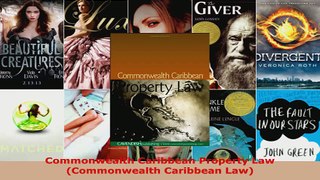 PDF Download  Commonwealth Caribbean Property Law Commonwealth Caribbean Law Read Full Ebook