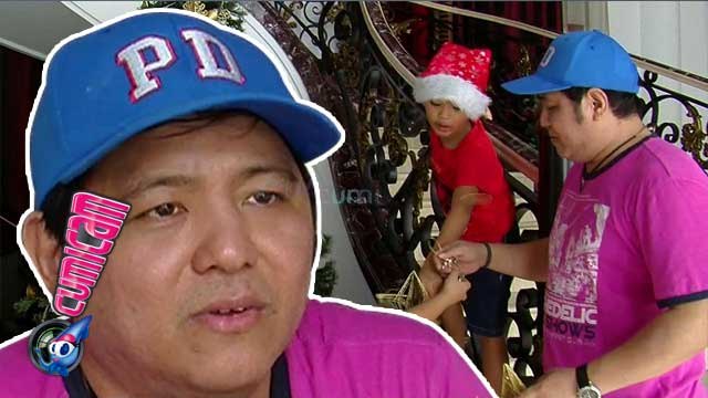 Tanpa Angel, Steven Sambut Natal Bersama Anak - Cumicam 24 Desember 2015