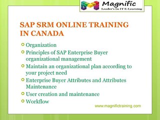 SAP SRM ONLINE TRAINING IN USA|UK