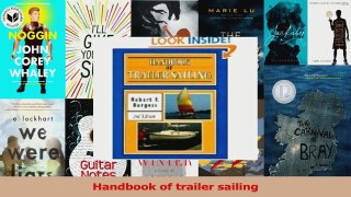 Download  Handbook of trailer sailing PDF Free