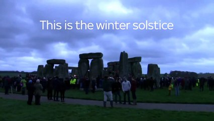 Heiden Feiern Zur Wintersonnenwende In Stonehenge