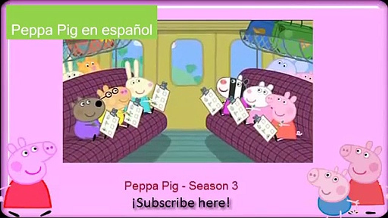 Peppa Pig Game Peppa Pig New Seasons 3 Episodes 18 The Train Ride Happy Kid Peppa Pig Game