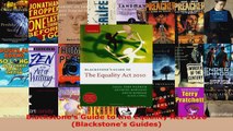 PDF Download  Blackstones Guide to the Equality Act 2010 Blackstones Guides Download Full Ebook