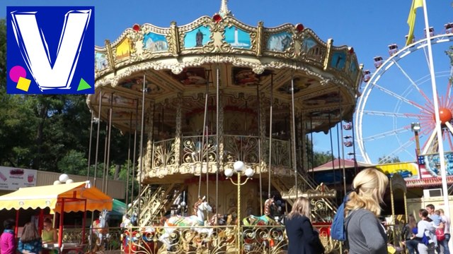 ► Карусель Парк развлечений Лунапарк Одесса Сarousel Amusement Park Lunapark Odessa