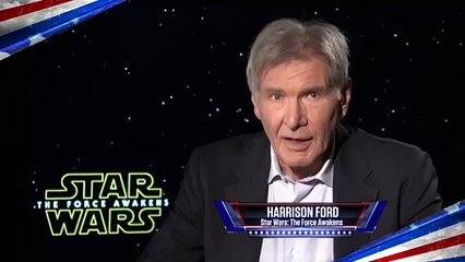 “Star Wars” icon Harrison Ford delivers a message for the troops