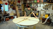 The Mechanics Behind this DIY Wooden Expanding Table are Fascinating