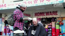Reformed Drug Addict Gives Free Haircuts To The Homeless
